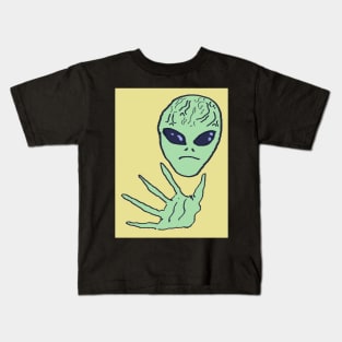 Alien reaches out Kids T-Shirt